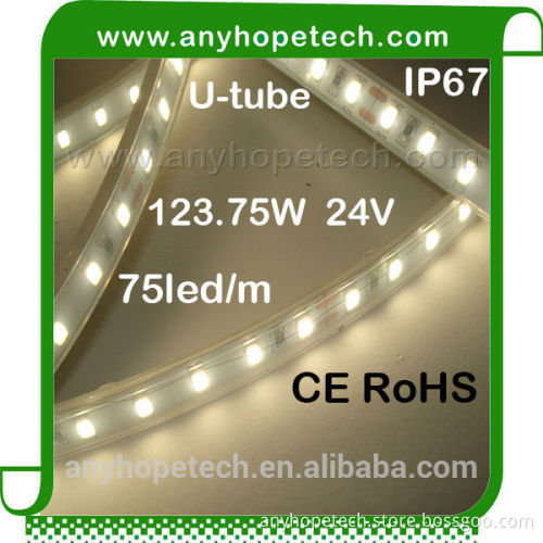 Newest excellent quality waterproof 375LEDs flex led tape